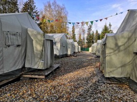 Безопасность использования палаток и палаточных лагерей