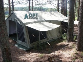 Брезентовые палатки