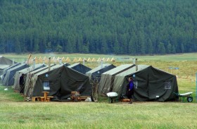 Палаточный лагерь археологов - загадки крепости Пор-Бажын