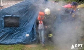 Палатки МЧС «Памир» в борьбе с лесными пожарами Палатки МЧС «Памир» в борьбе с лесными пожарами