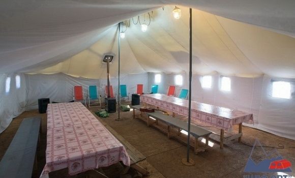 Палатка УСБ-56 М — центр жизни в полевом спортивном лагере