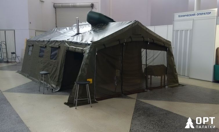 Кемпинговая палатка «Памир Делюкс» для выставки в Перми