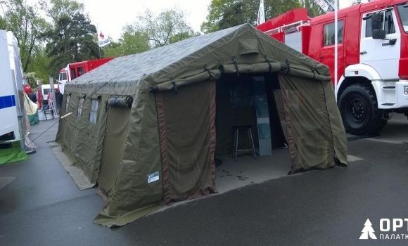 Кемпинговая палатка «Памир Делюкс» на выставке «Комплексная безопасность 2015»