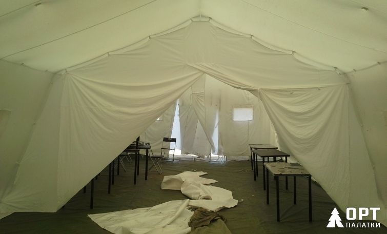 Каркасные палатки на «Гонке героев» в Сертолово